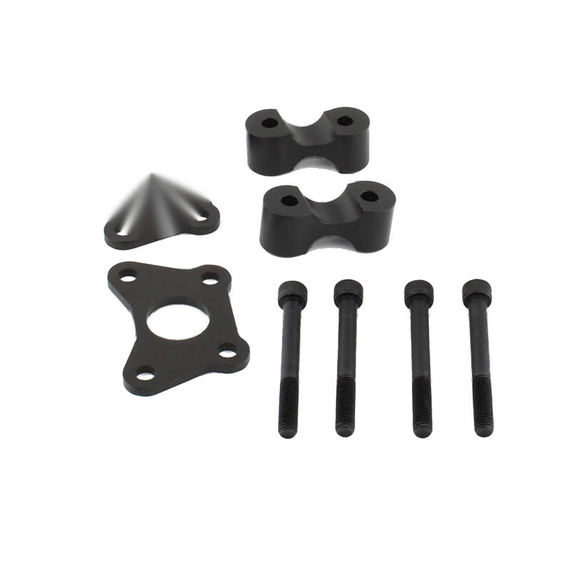 Can-Am Spyder RT RTs Handlebar Riser Bar Mount Clamp Kit (2020-2023)