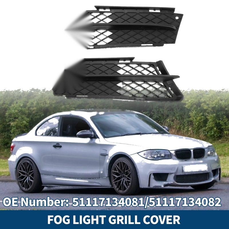 BMW 3 Series Front Fog Light Grills (2012-2019)