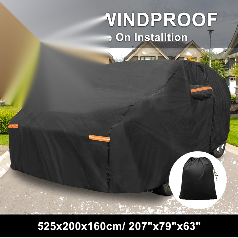 Toyota Sienna Waterproof Car Cover with Driver Door Zipper