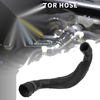BMW 535i Engine Coolant Water Hose Black 1 Pc Radiator Hose