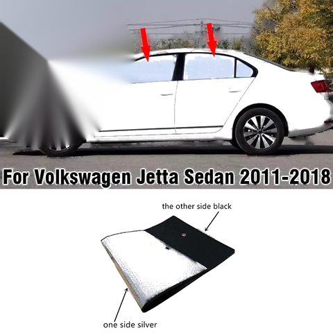 Volkswagen Jetta Sedan Sunshade 4 pcs (2011–2018)