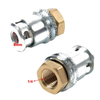 Large Bore Valve Heavy Duty Tire Chuck Lock on Air Chuck (N/A)
