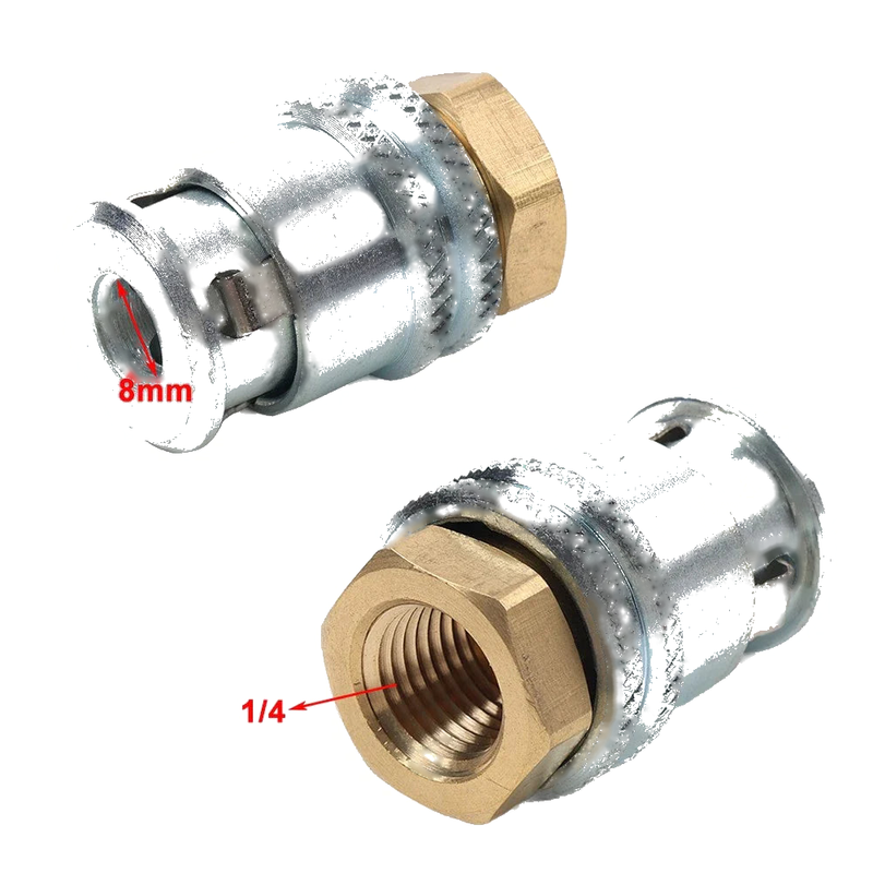 Large Bore Valve Heavy Duty Tire Chuck Lock on Air Chuck (N/A)