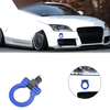 Honda Fit S2000 Acura TL Blue Front Bumper Tow Hook Trailer Ring Eye