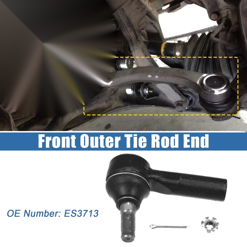 Toyota Matrix, Pontiac Vibe Front Outer Tie Rod End Links (03-08)