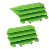 Kawasaki KX125 / KX250 New Green 2 x Radiator Guards (1994–2004)