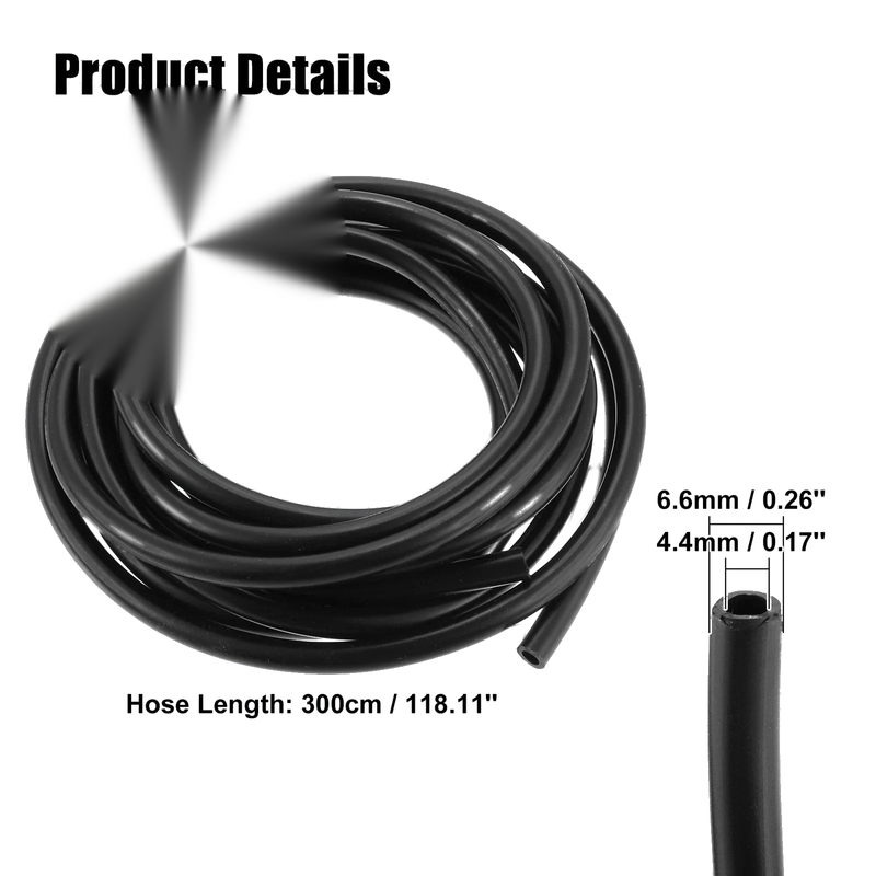 Dodge Avenger Front Windshield Washer Nozzle Kit, 300CM Hose