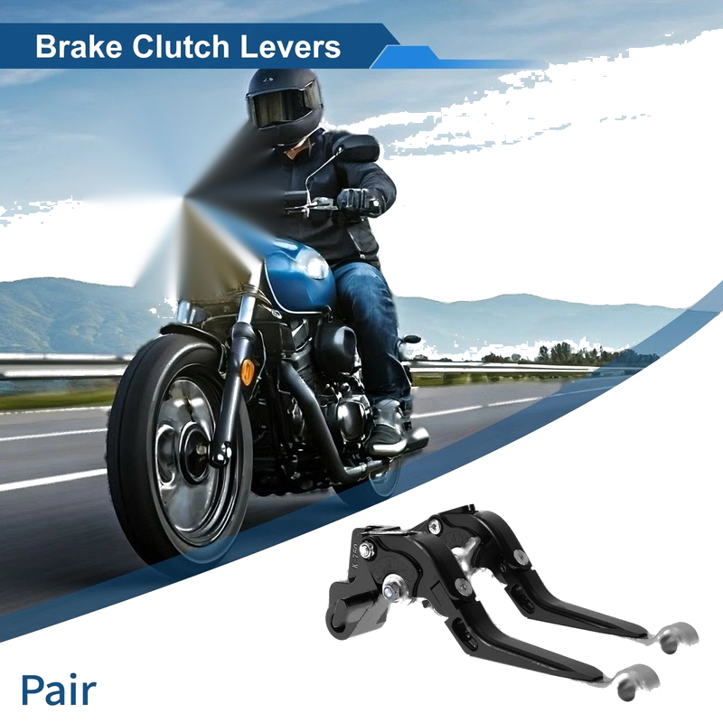 Kawasaki ER-5 Levers / 1 Pair / Brake Clutch Levers (2004–2005)