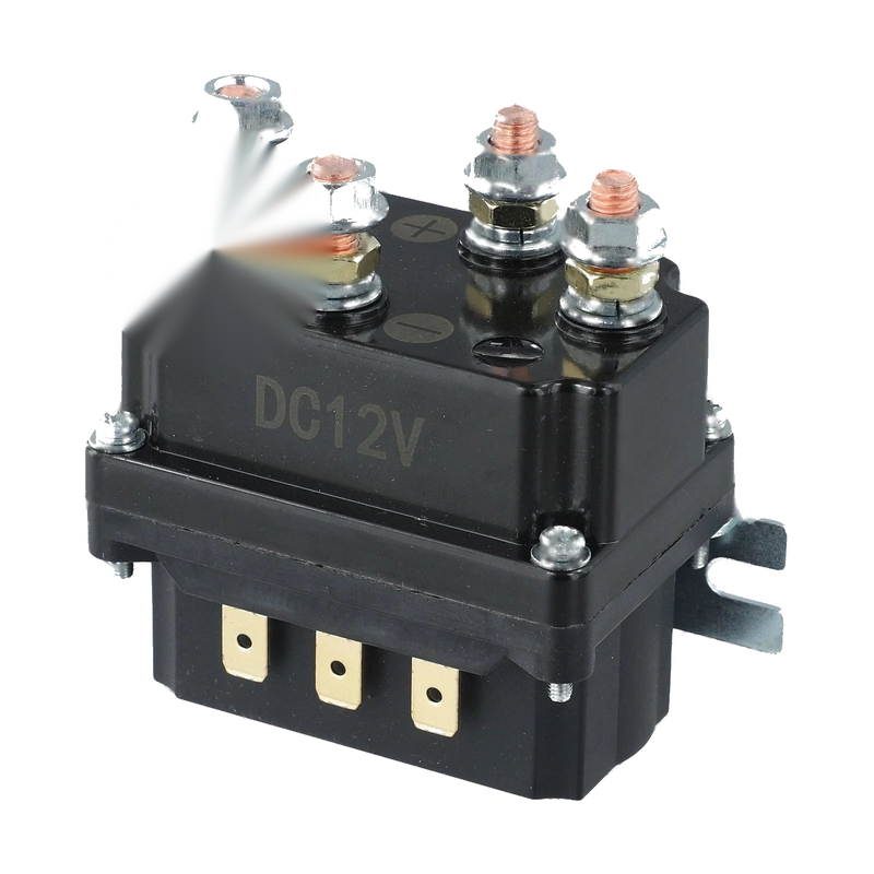 Utility Vehicles and Lawn Mowers Remote Control Winch Relay Kit 12V 250A