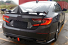 Hyundai Elantra Sedan Rear TRD Style ABS Fiber Spoiler (2017-2023)