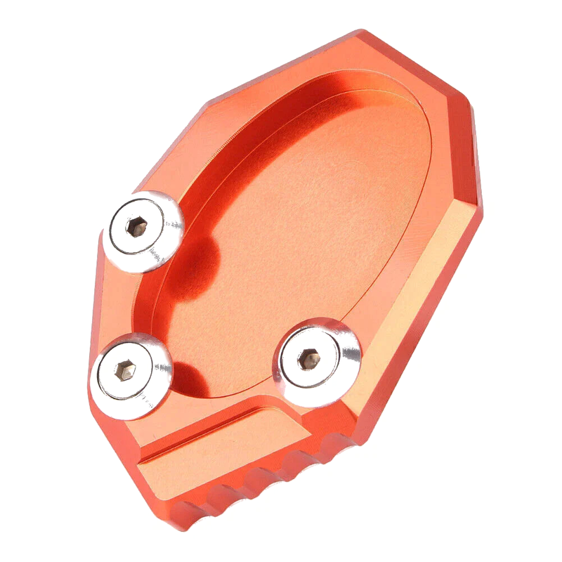 Kawasaki VERSYS 650 KLX250 (2010-2014) - Orange Kickstand Pad