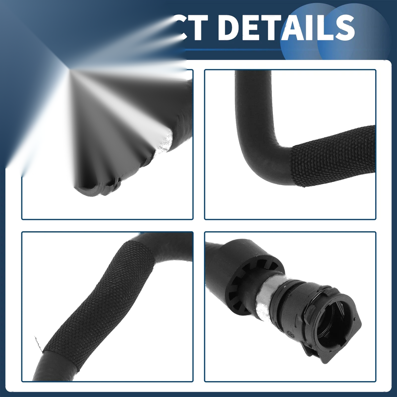 BMW 640i, 740i Radiator Hose (2011-2017)
