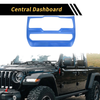 Jeep Wrangler Light Blue Dashboard Center Console Control Panel Cover (2007-2018)
