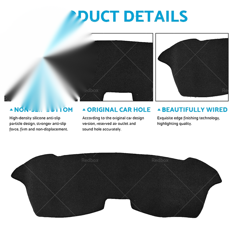 BYD ATTO 3 Anti-Slip Dashboard Cover Pad (2022-2023)