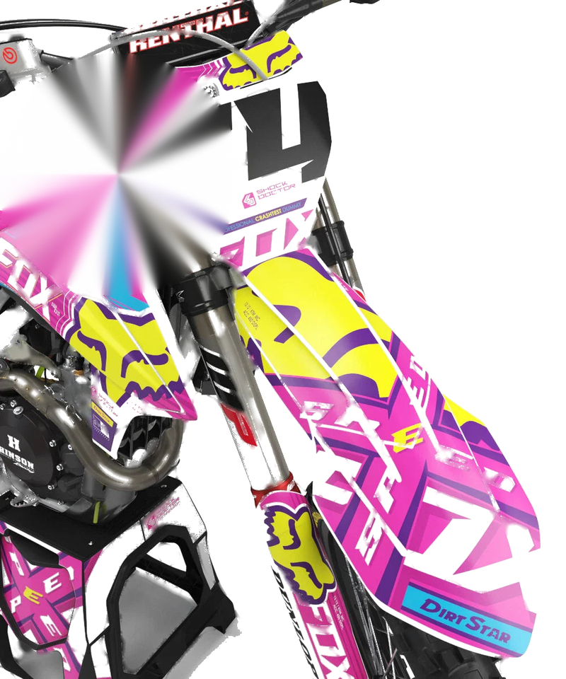 KTM SX 125 Custom Graphics Kit Stickers (2013-2015)