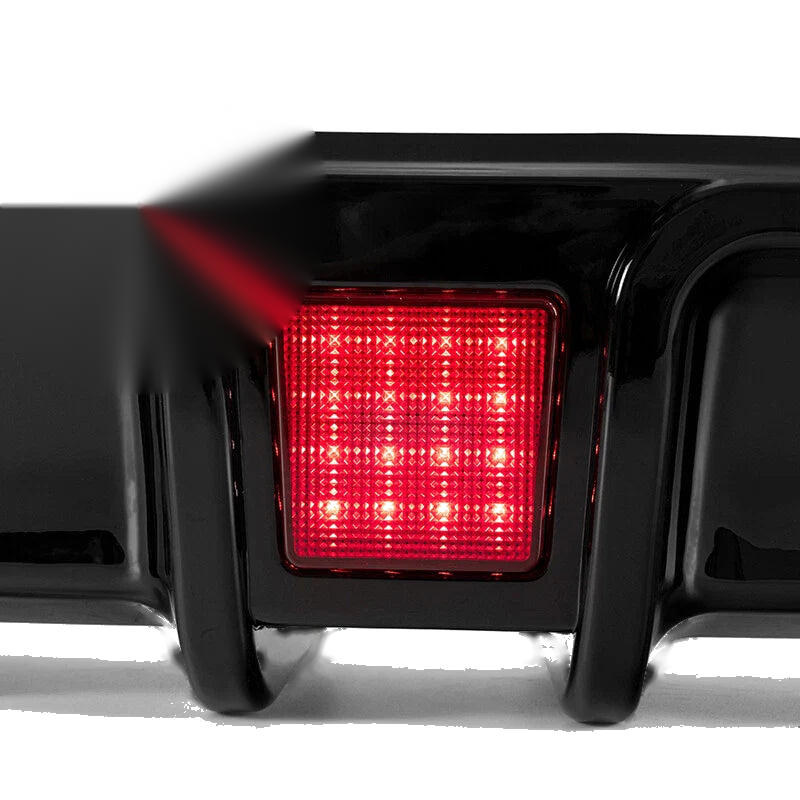 Infiniti Q60 Carbon Fiber Rear Diffuser with Lights (2017-2022)