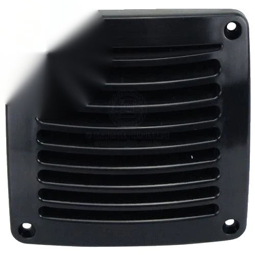 Boat / Caravan / Camper 115mm x 18mm Plastic Square Tapered Edge Louvre Vent