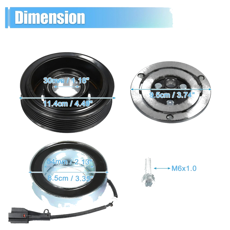 Subaru Impreza AC Compressor Clutch (2012-2016)