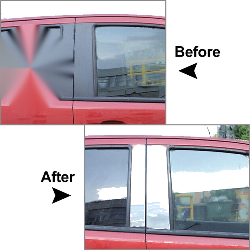 Chevrolet Colorado & GMC Canyon (2015-2022) 4pcs Window Pillar Post Trim