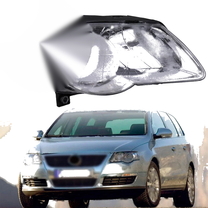 Volkswagen Passat Right Headlight Assembly (2006–2010)