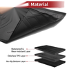 BMW X1 2016-2022 Diamond Pattern TPE Cargo Liner Rear Trunk Mat