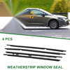 Toyota 4 x Weatherstrip Window Seal