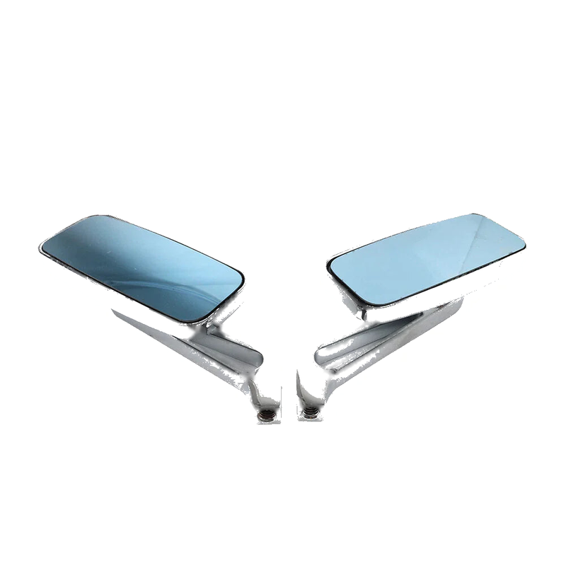 Harley, Honda, Kawasaki, Suzuki Chrome Rearview Side Mirrors