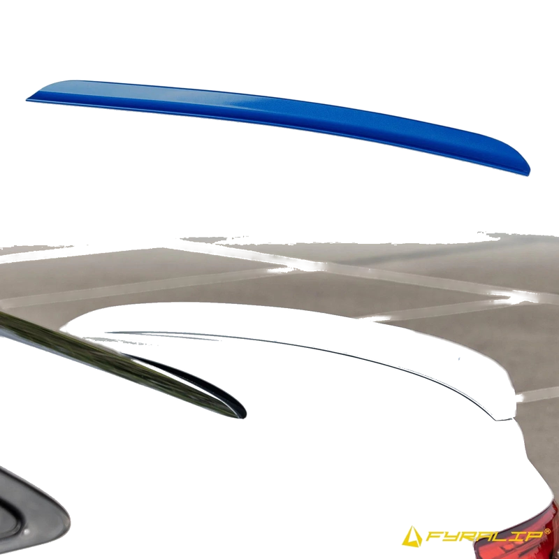 BMW 3er E46 Coupe Blue Boot Lip Spoiler (2000-2006)