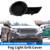 Toyota Highlander 1 Pc Front Bumper Fog Light Cover