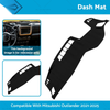Mitsubishi Outlander Dash Mat Anti-Slip Microfiber Leather (2021-2025)