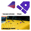 Jeep Wrangler 2007-2018 Purple Engine Hood Hinge Covers