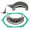 John Deere 750 770 790 2 x Brake shoes w/ Gasket Kit