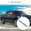 Toyota Front Left & Right Weatherstrip Window Seal (2000-2006)