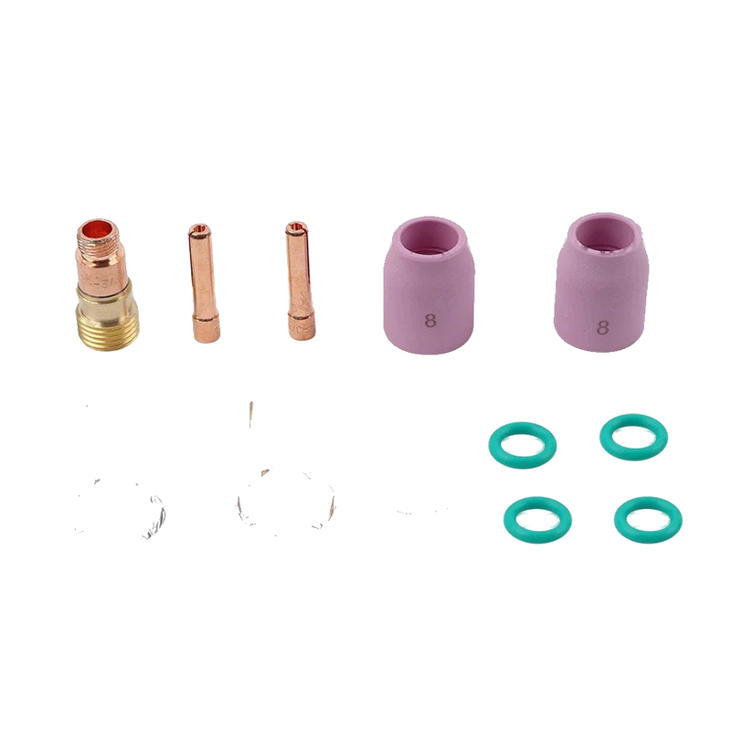 WP-17 / 18 / 26 12 Pcs TIG Welding Torch Stubby Gas Lens Cups (No Year)