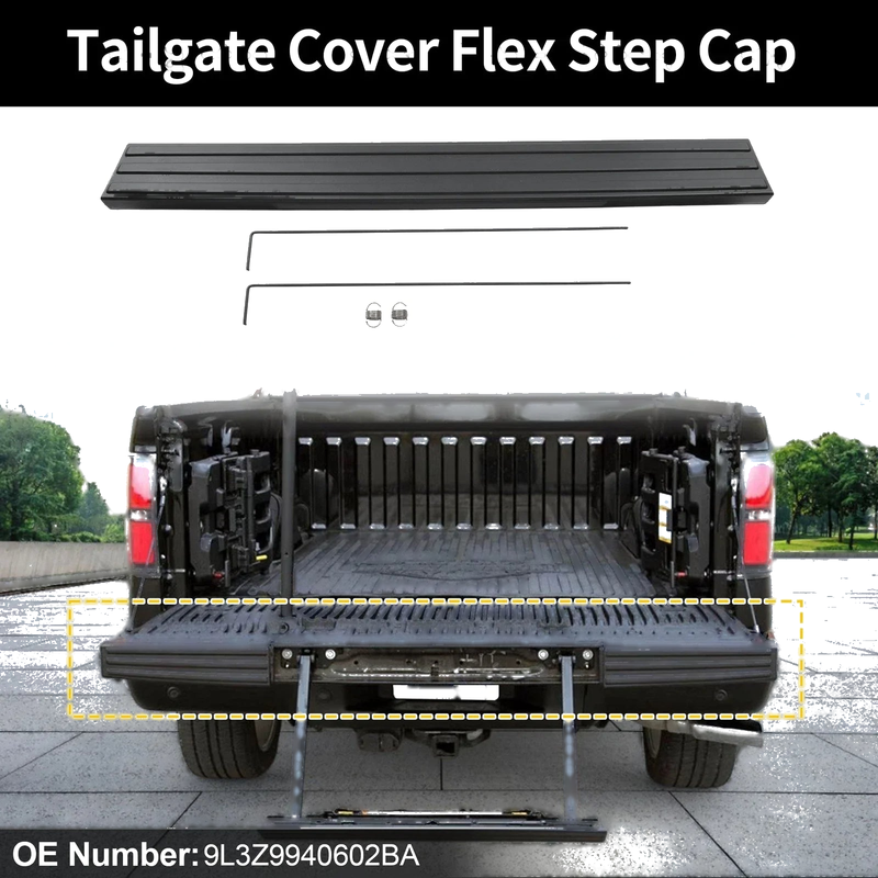 Ford F150 Tailgate Flex Step Trim Center Cap (2009-2014)