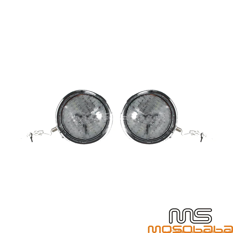 Harley FLHTCUSE FLHSE Road Glide 4.5" Chrome Headlight Fog Trim Lights