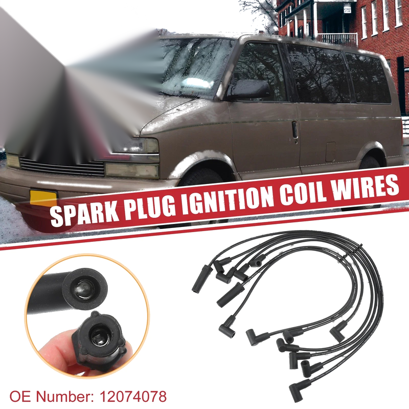 Chevrolet Astro G10 7 x Spark Plug Wire Ignition Coil Cables (1995-2005)