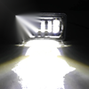 Ford Chevrolet Silverado 4x6" H4 RGB Headlights