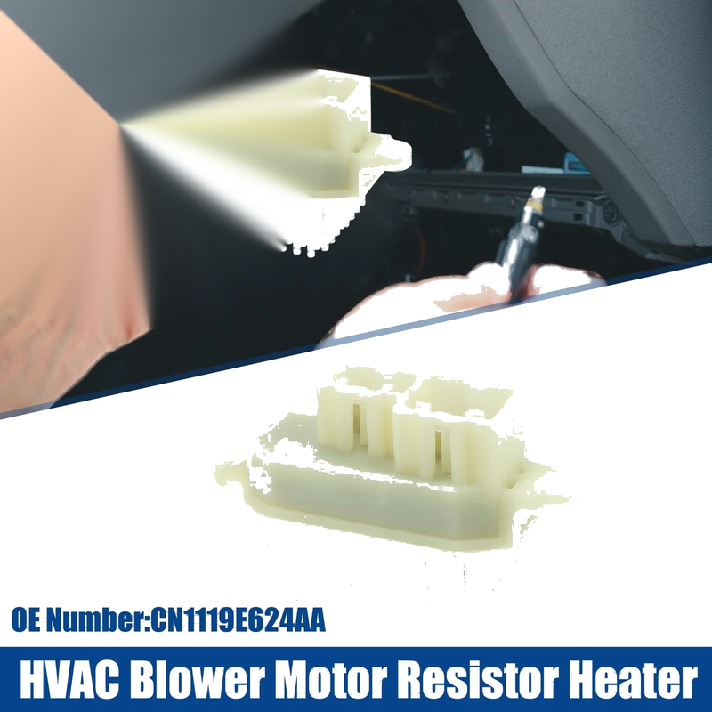 Ford Ecosport 2015-2020 Beige HVAC Blower Motor Resistor