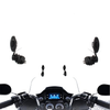 Motor Vehicle Clear Adjustable Windshield Extension Spoiler Deflector