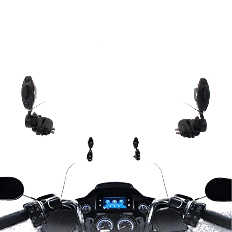 Motor Vehicle Clear Adjustable Windshield Extension Spoiler Deflector