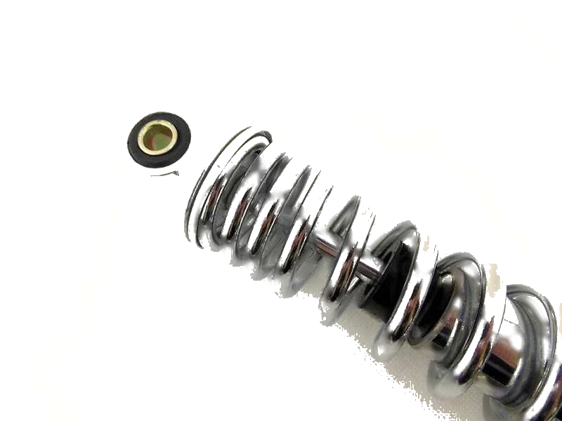 Kawasaki A1 250 Samurai 320mm JBS Chrome Rear Shock Absorbers (1968-1970)