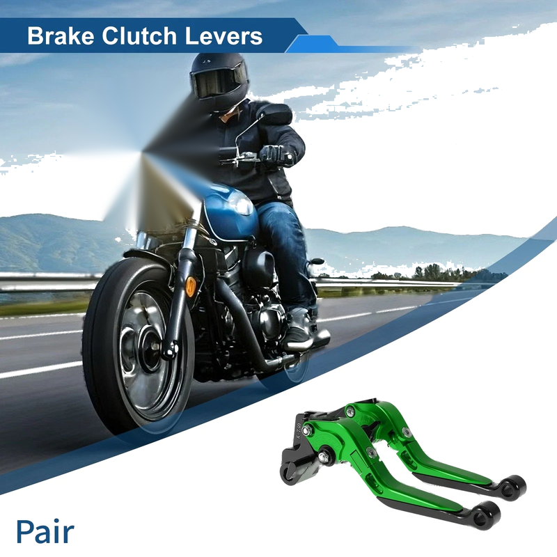 Kawasaki ER-5 Short Long Brake Clutch Lever (2004–2005)