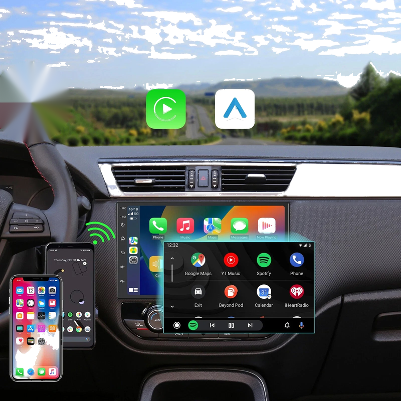 Nissan Dualis 6+64GB Wireless Apple Carplay Android Radio (2007-2013)