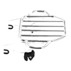 Harley Touring Chrome Detachable 2-Up Mount Luggage Rack (2009-2024)