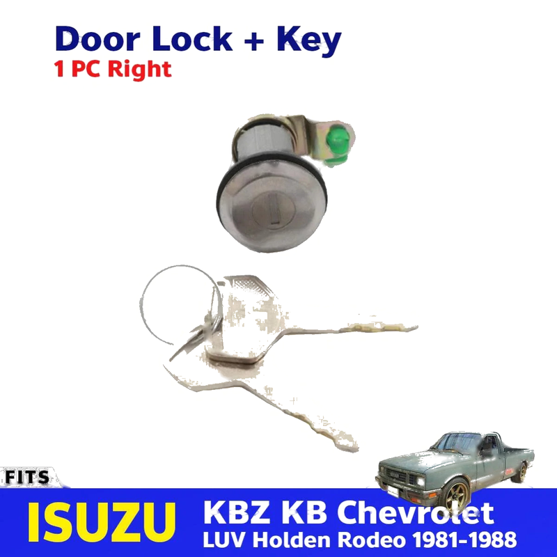 Door Lock Safety Key Set RH Fits Isuzu KBZ Holden Rodeo Pickup Truck 1981-88 D08