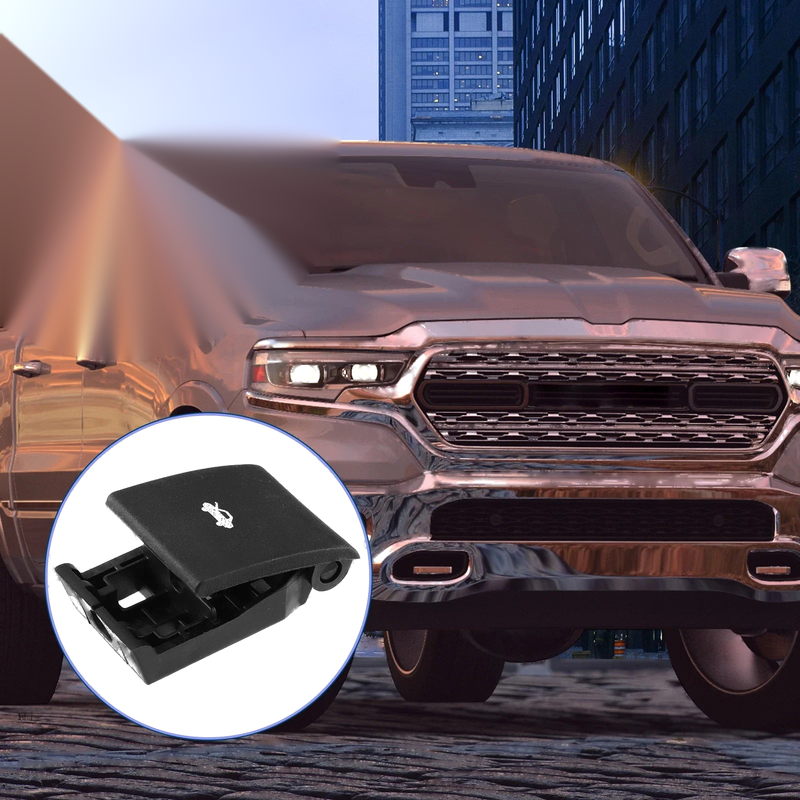 Dodge Ram Pickup Black Inner Hood Release Handle (2010-2018)