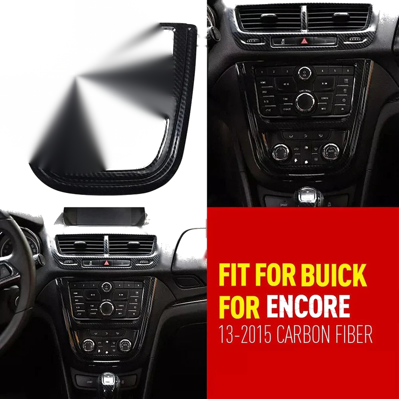 Buick Encore Carbon Fiber Console CD Button Frame (2013–2023)