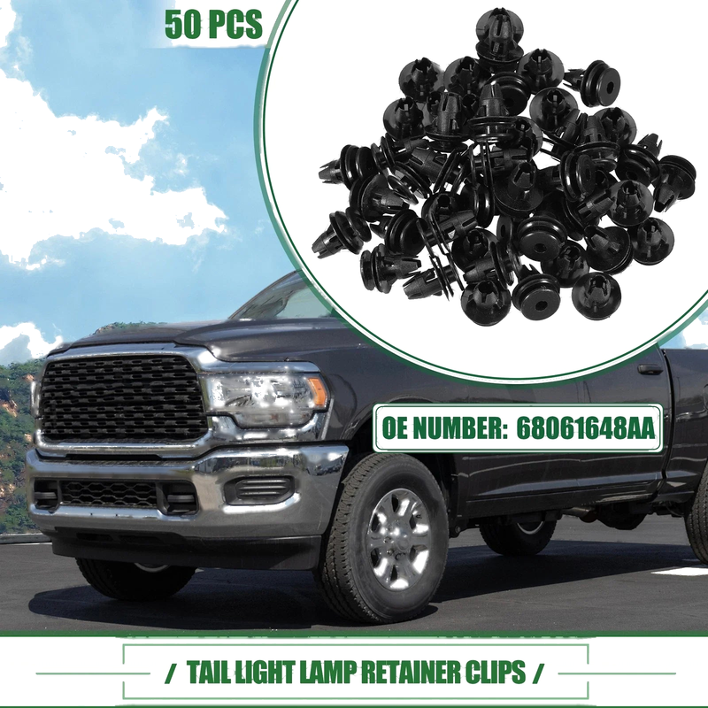 Dodge Ram 1500 50 Pcs Tail Light Retainer Clips (2019-2023)