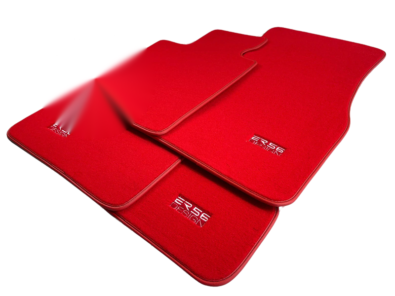 BMW X5 Series E70 (2007-2013) - ER56 Design Premium Red Floor Mats